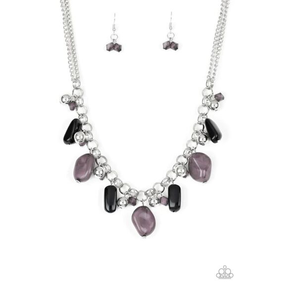 Grand Canyon Grotto Black Necklace (505) - Picture 2 of 3